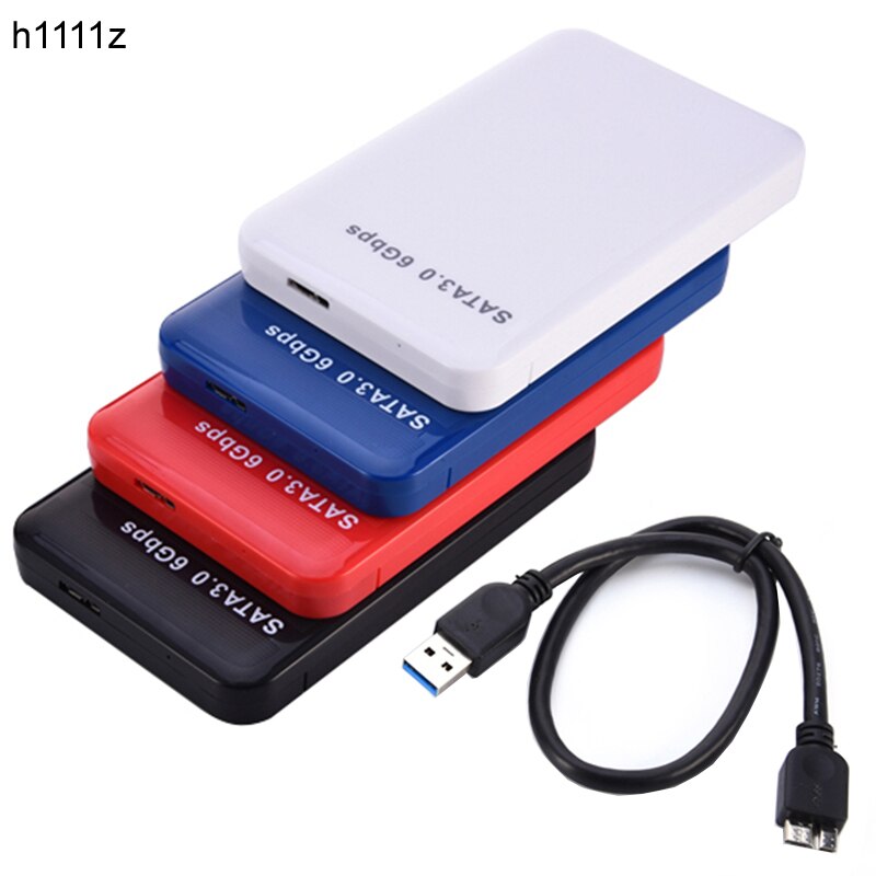 HDD Case Portable Tool Free 2.5 Inch External Hard Drive Enclosure USB 3.0 to SATA III 6Gb 2.5&quot; Laptop HDD SSD Case Support UASP