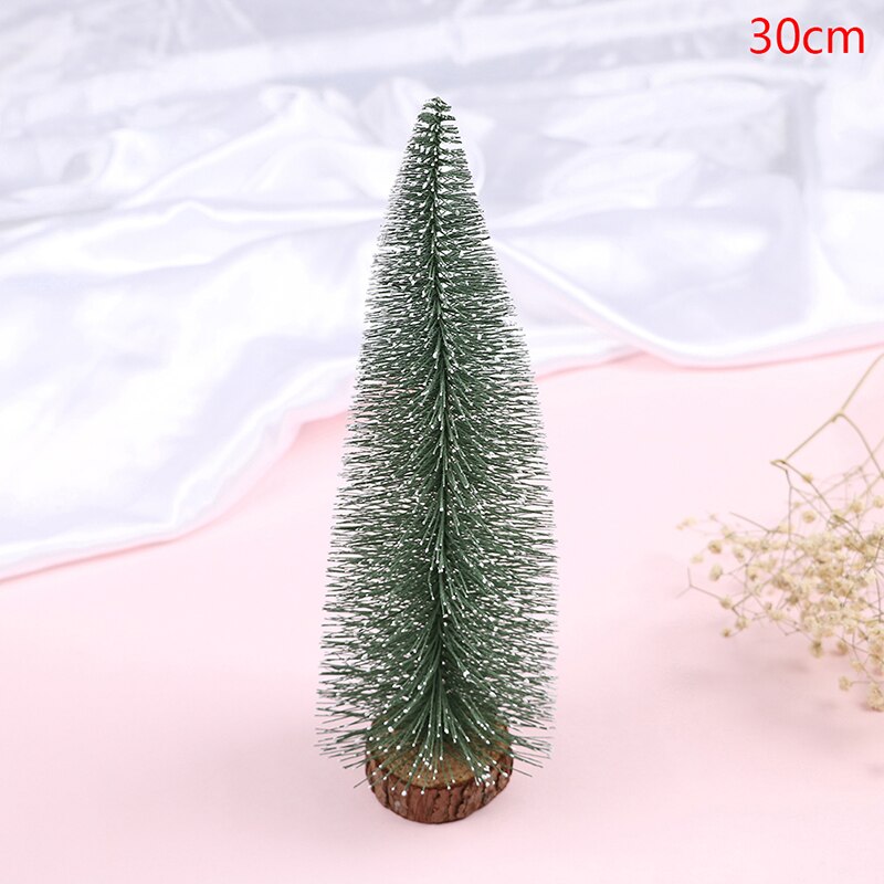 Hermosa mesa árbol de Navidad decoración Festival miniatura Navidad Pino árbol pequeño árbol de Navidad