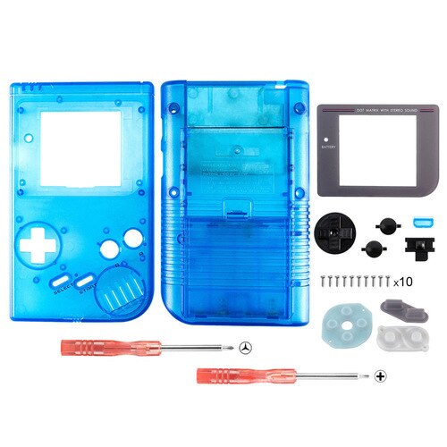 OSTENT Full Housing Shell Case Cover Replacement for Nintendo GB Game Boy Console: Blue