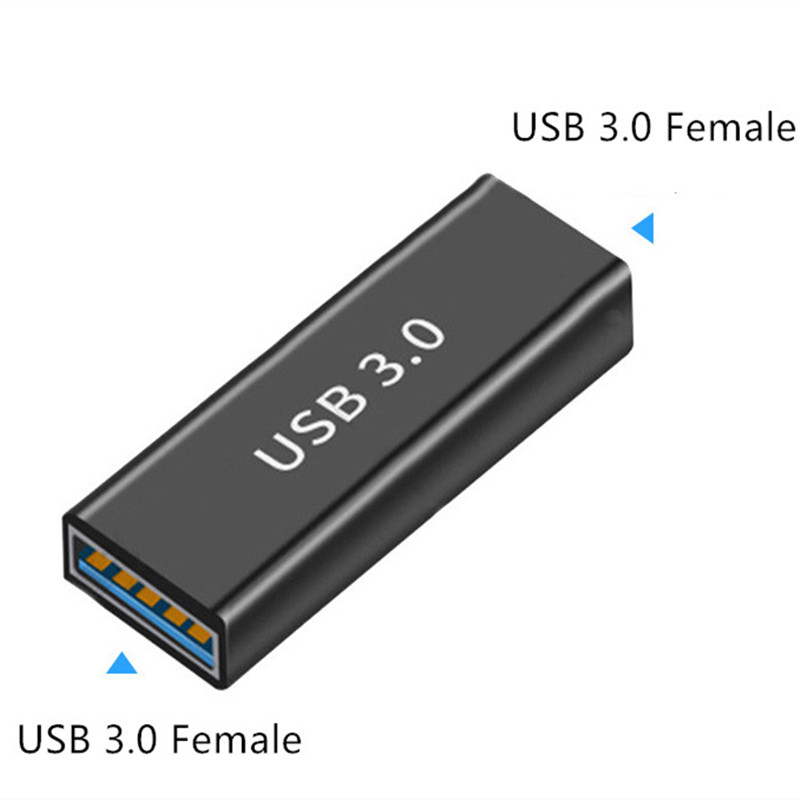 1Pcs USB 3.0 Adapter Male to Female Fmale-Female Male-Female Converter Coupler Changer Connector Durable for PC Laptop