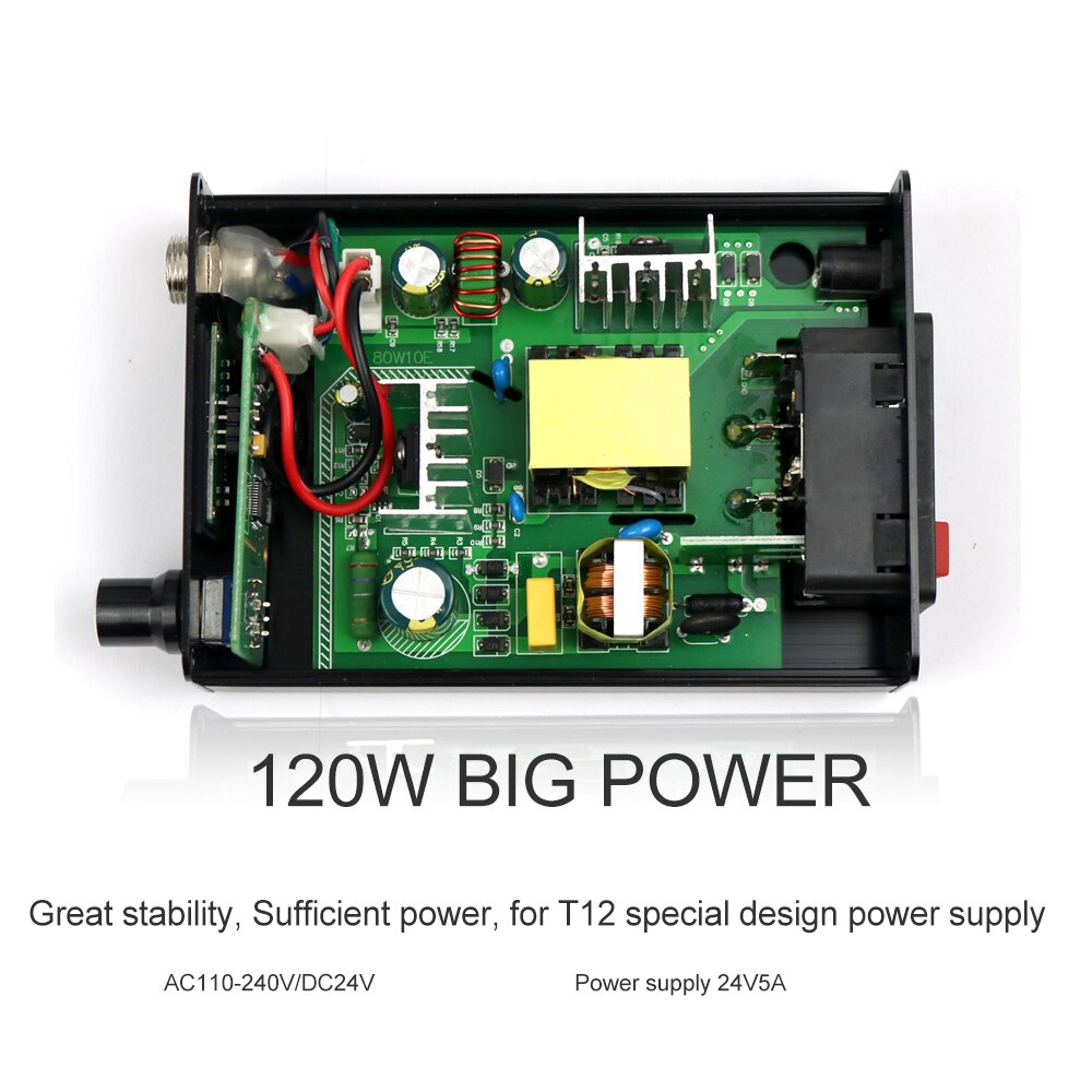 Quick Heating T12 soldering station electronic welding iron version STC T12 OLED Digital Soldering Iron T12-952 QUICKO