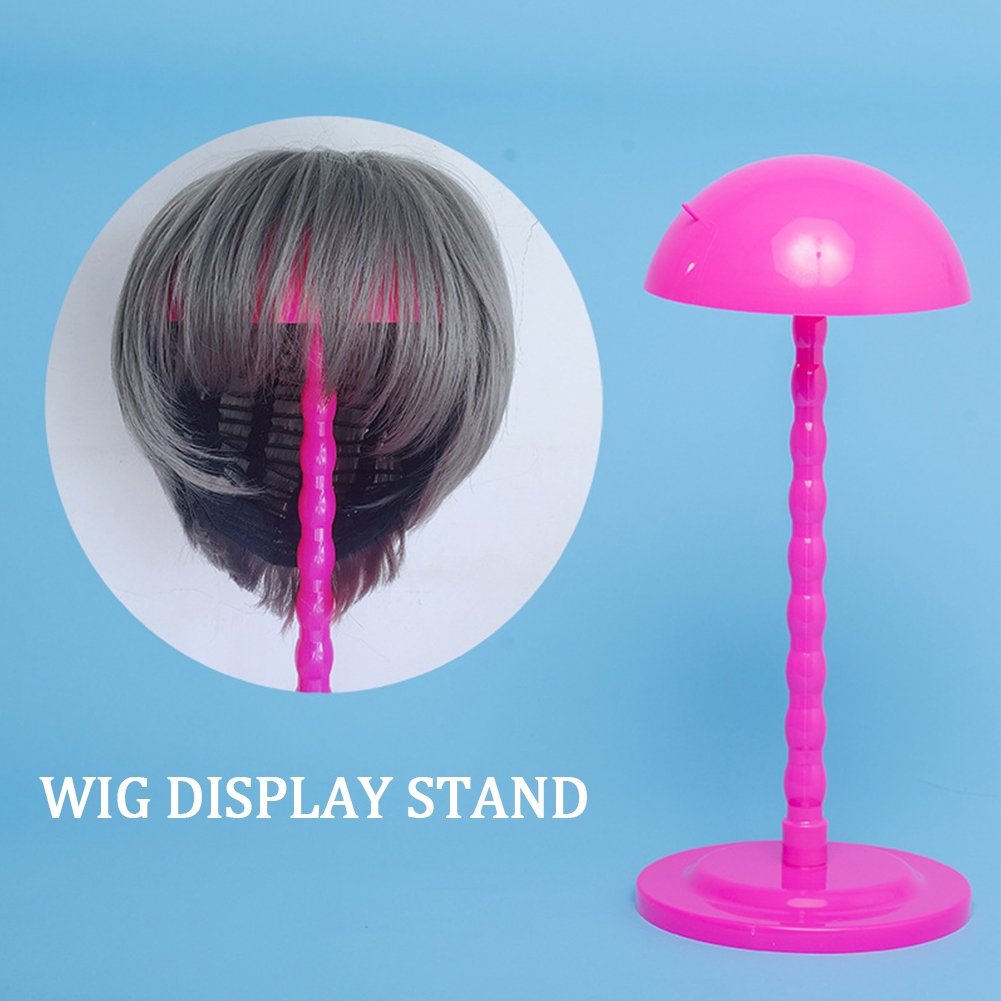 Tupé stall salong praktisk keps bärbar hårhållare peruk stativ dummy verktyg hem hatt display förvaring skyltdocka huvud