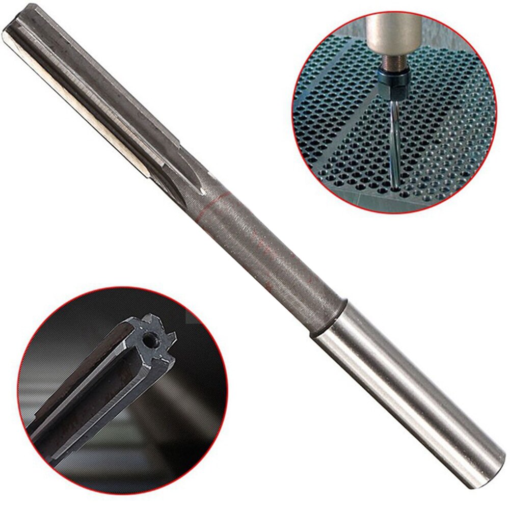 High Precision HSS Straight Shank Machine Reamer Carbide Reamer With 3/4/5/6/7/8/9/10mm Shank