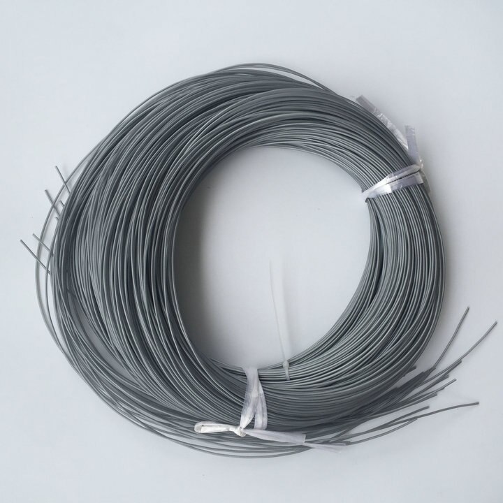 Racchetta da tennis non-Poliestere di nylon clip di Titanio Filo di Linea Economica A Prezzi Accessibili di Addestramento di tennis Cavo Resistente Elastico: grigio