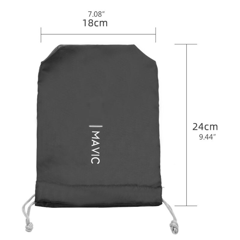 Tragbare Weichen Tuch Lagerung Tasche Drohne Körper Fernbedienung Durchführung fallen Halfter für D-JI Mavic Luft 2/Mavic Mini/Mavic 2