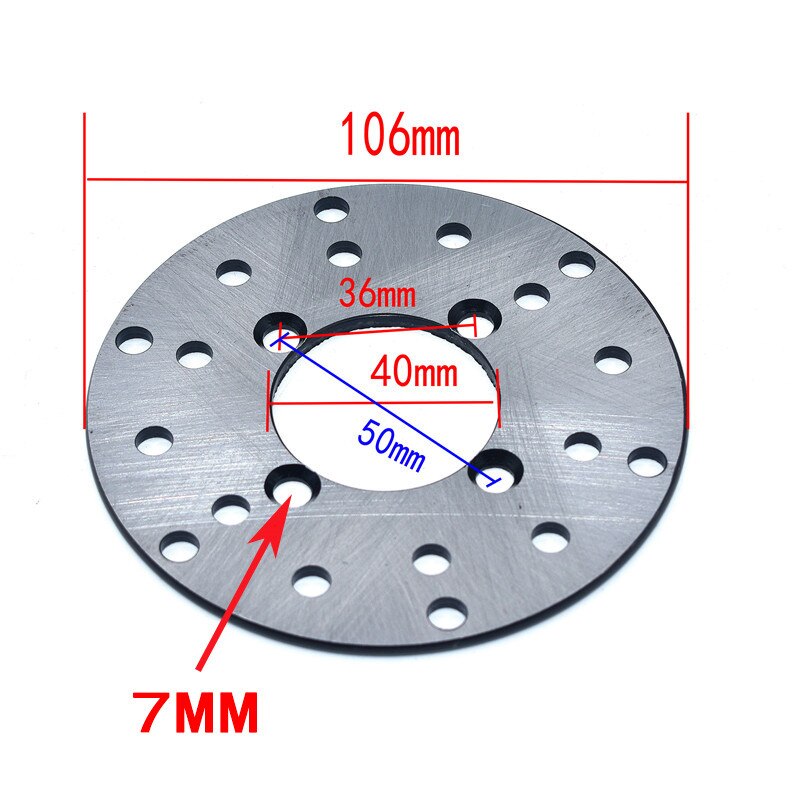 Voor Achter Remschijf Rotor 108 130 158 170 180 190Mm Voor 125cc 150cc 200cc 250cc Quad Pit Dirt bike Atv Utv
