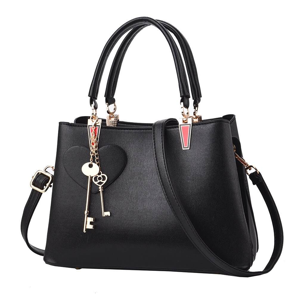 Women's Tote Bag - Large Capacity - PU Leather - Top Handle - Fashion Sequined Shoulder Bag