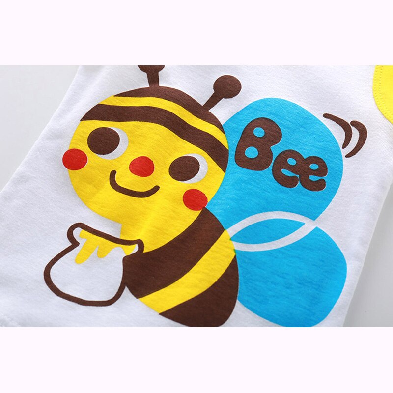 Nuovo arrivato spedizione gratuita Sexy gilet di cotone bambini studenti carattere vestiti biancheria intima bambini ragazzo ragazza 3 pz/lotto