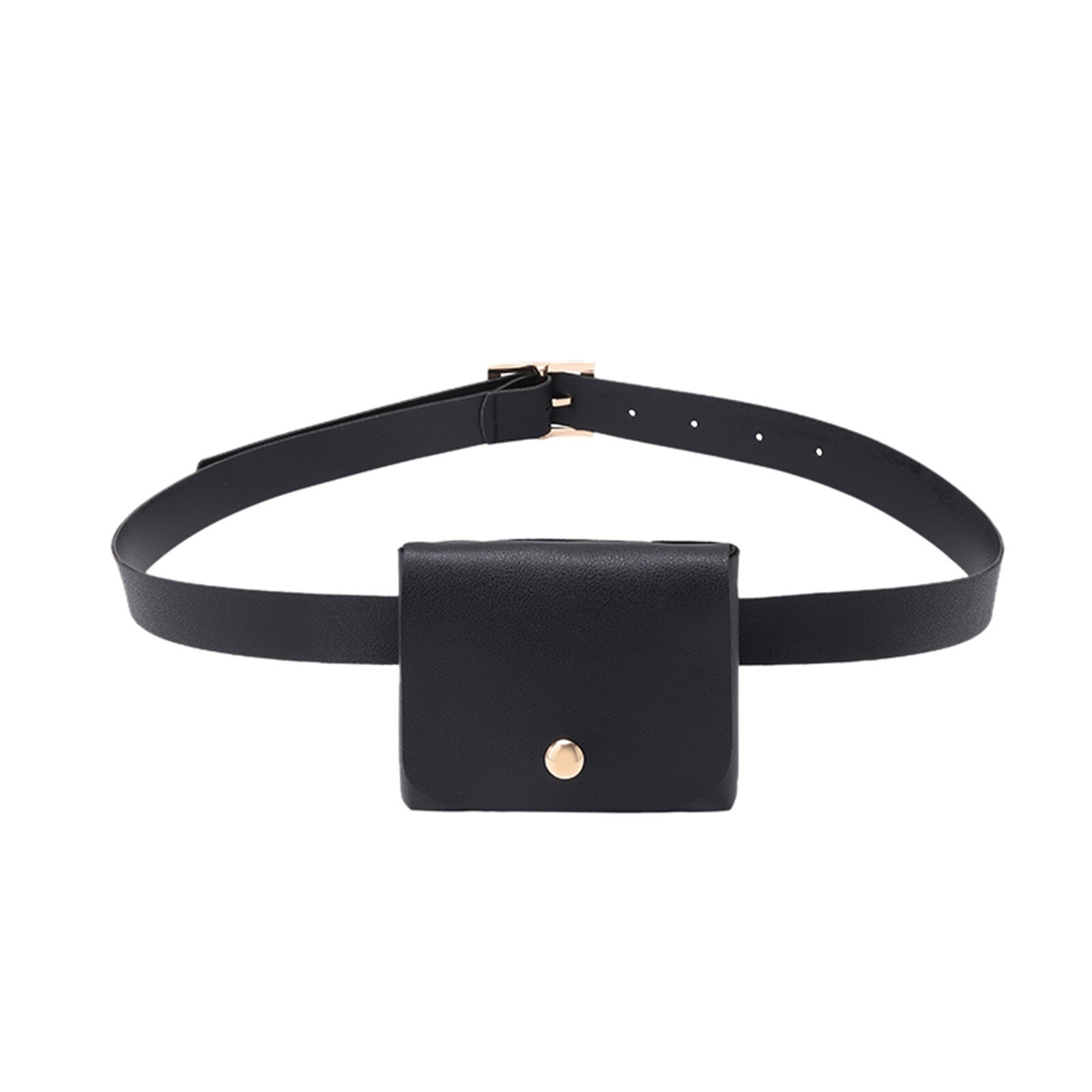 Frauen Taille Gürtel Taschen Pu Leder Taille Tasche retro Mini Reise Brust Gürtel Tasche Damen Mädchen Kleine Platz fanny Pack D24: B