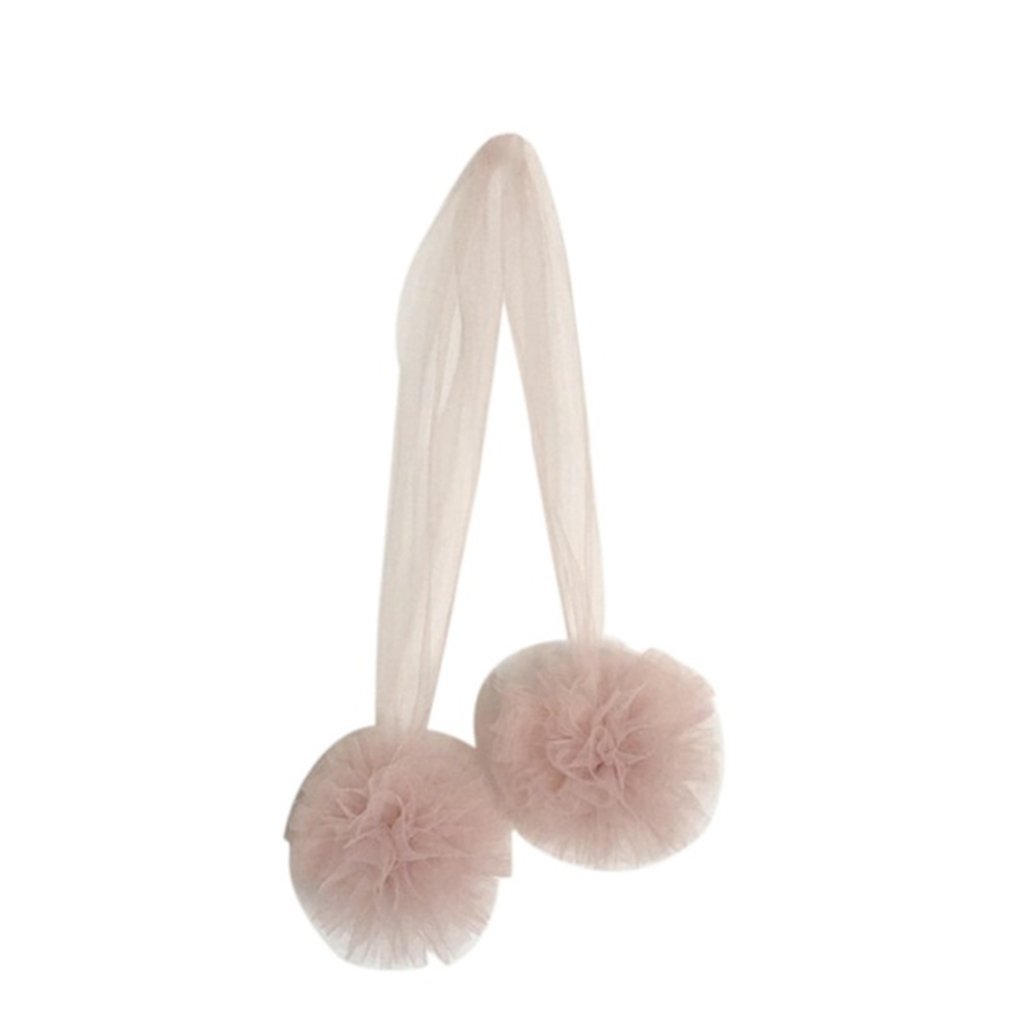 60cm jenterom dekor chiffon prinsesse himmelseng gardin sommer nett ball nordisk stil gardin myggnett ball: Rosa
