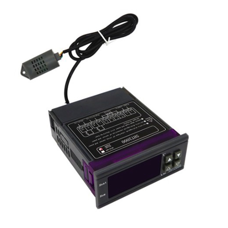 RANRAO Temperatur-Feuchtigkeitsregler SHT2000 - Digital Mit Sensorsonde