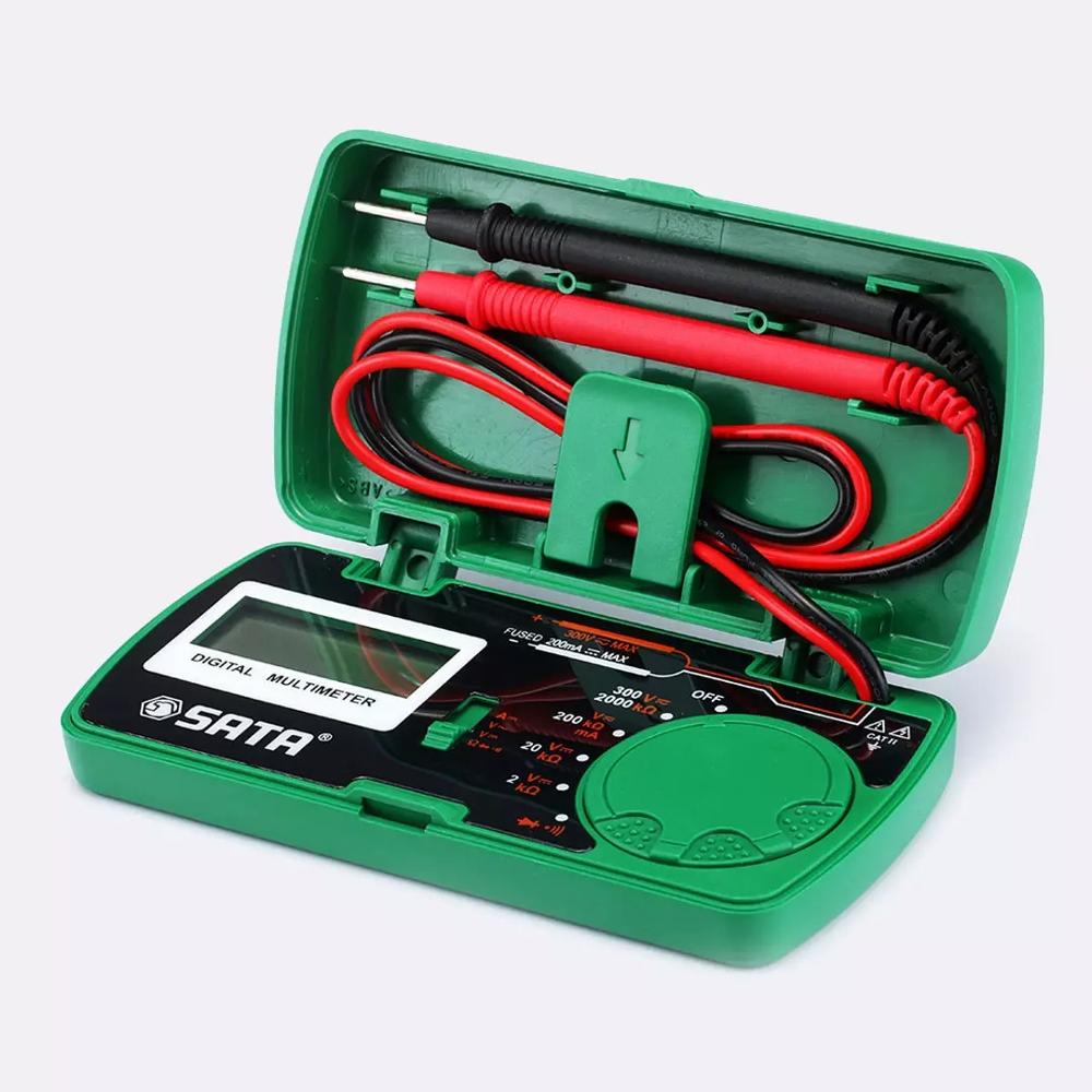 xiaomi sata Mini Pocket Multimeter Full Range Overload Protection AC and DC Voltage Easy Measurement Measurable Continuity