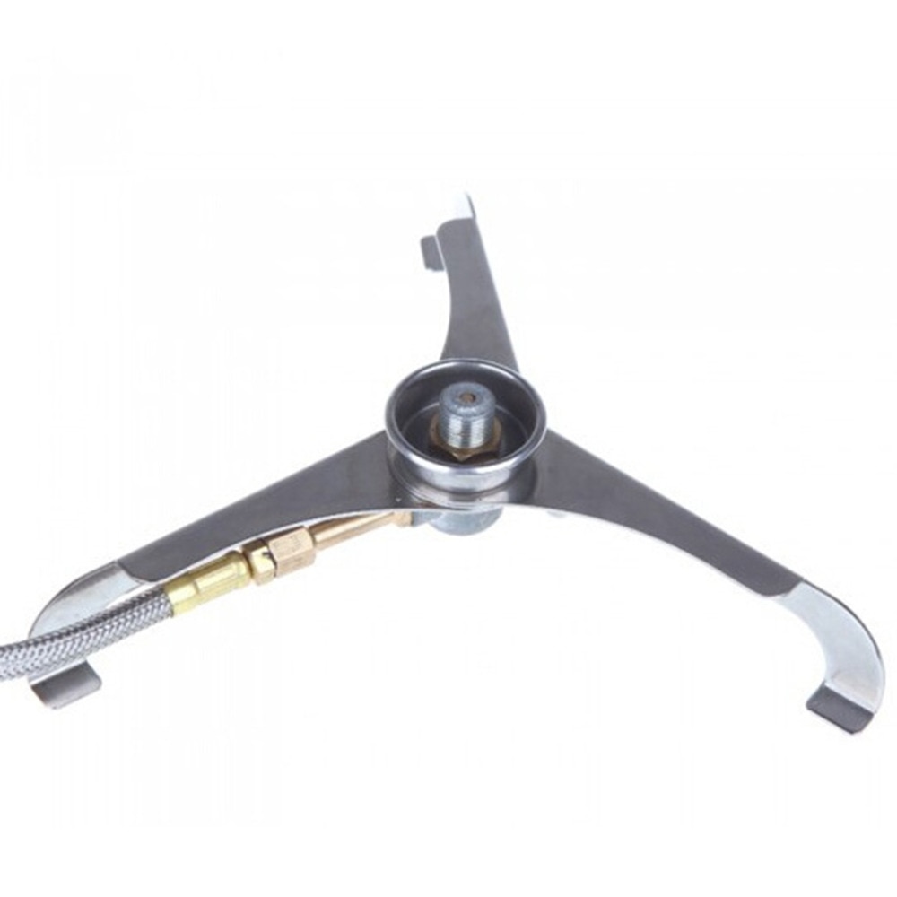 Picnic Camping Stove Split Converter Connector Gas Tank Adapter