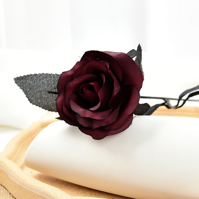 Dark Photo Backgrounds for Photography Artificial Flowers Black Rose Dahlia Shoot Photos Of Young Girls Photos Props Fotografia