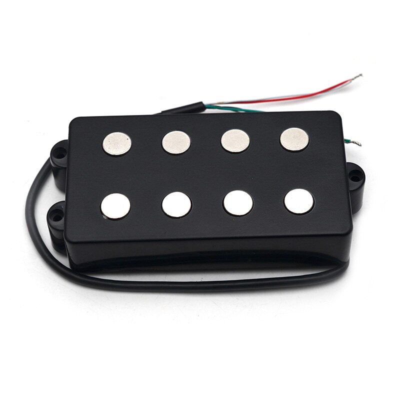 Micro-guitare basse ouvert 4 cordes Double bobine Humbucker pick-up aimant en céramique 54MM/57MM pour accessoires de guitare basse de Style musical