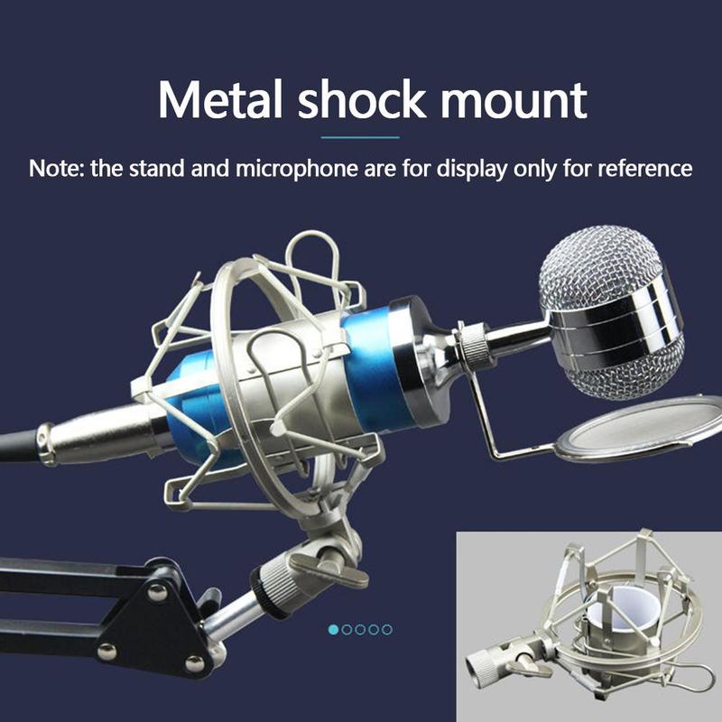 Universal Condenser Microphone Shock Mount Studio Broadcasting Recording Spider for Microphone Holder