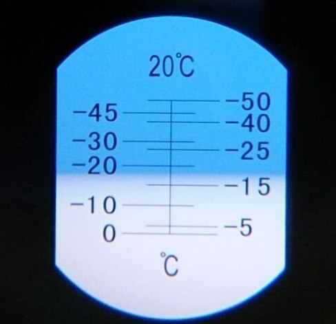 Refractometer Methanol Vriespunt Meter Auto Glasreiniger Vriespunt Tester Meetinstrumenten Gereedschap