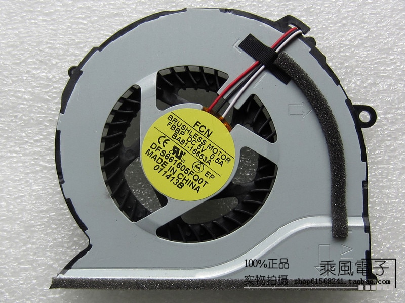 SSEA CPU Kühlung kühler Lüfter für SAMSUNG NP550 NP550P5C NP550P7C NP-550P5C NP-550P7C Laptop Fan P/N DFS661605FQ0T