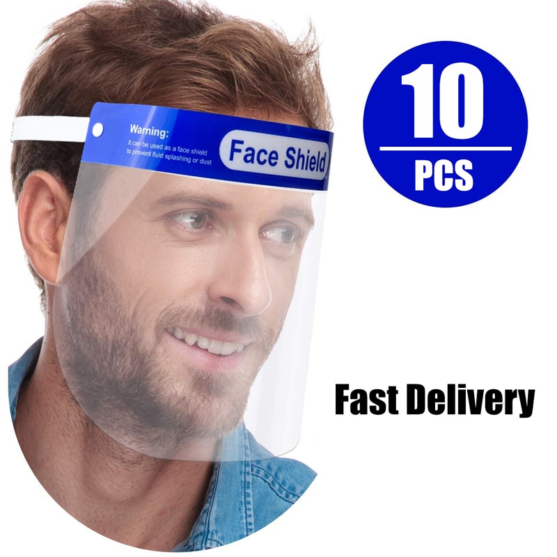 MissyChilli Unisex transparent sun protection hat summer hat transparent visor plastic visor face sun hat female cap