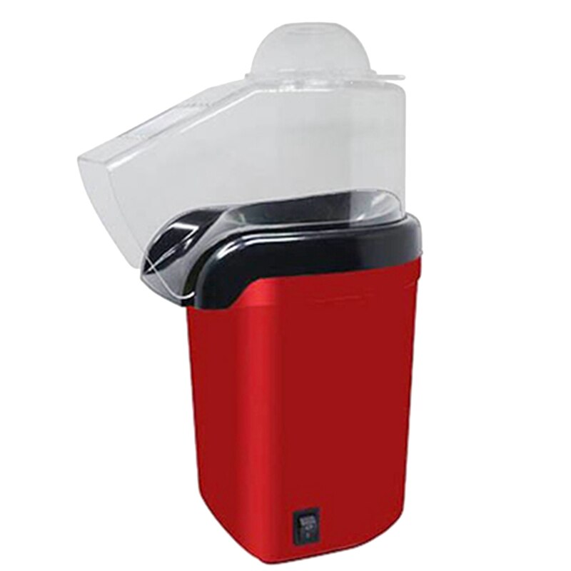 1200W 110V mini gospodarstwa domowego zdrowe gorące powietrze bezolejowe urządzenie robić robienia popcornu kukurydzy popper dla domu kuchnia mini urządzenie robić robienia popcornu: EU