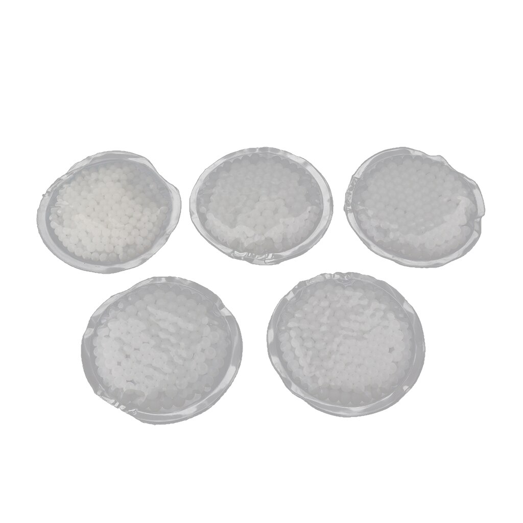 5pcs Reusable Gel Heat Cold Pack Microwavable Mask for Back Leg Arm Shoulder Face Pain Muscle Soreness Relief Sports Injuries
