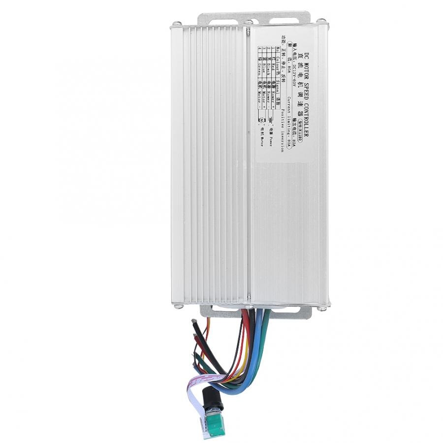 DC Brush CCW CW Motor Speed Controller 12~60V Motor Speed Governor Regulator 80A Motor Speed Controller