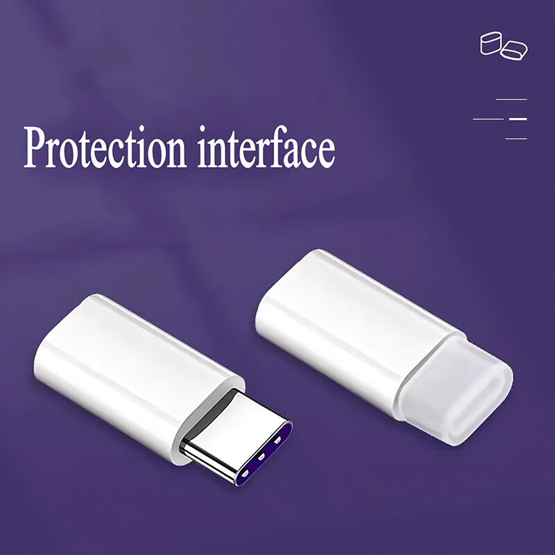 10/5/1Pcs Universele Stof Plug Protector Cap Usb Type C &amp; Micro Usb &amp; Ios Opladen datakabel Mannelijke Stofkap Voor Apple Iphone Mi