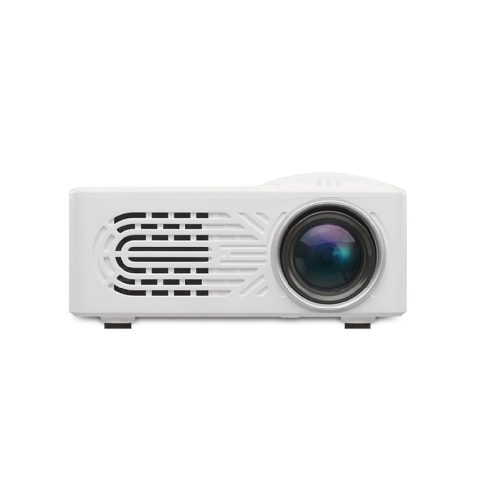 814 LED Mini Projector Portable Projector With USB Home Media Projector Supports 1080P Player Built-in Speaker