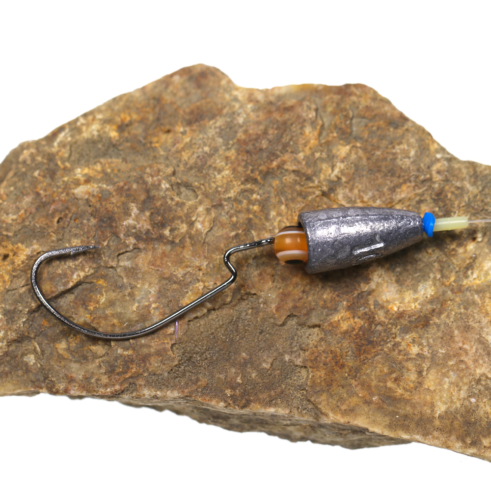 Wifreo Texas Rig Set Carolina Rig Kit accesorios de pesca de lubina anzuelo de manivela aparejos de pesca de carpa Boilies listos cebo señuelo de pesca