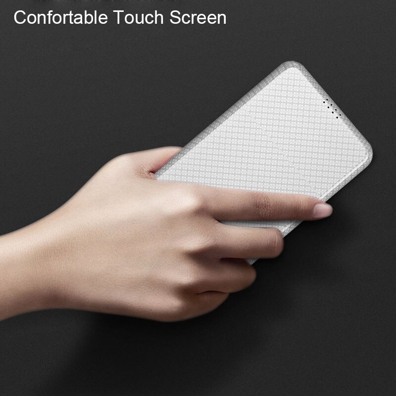 10000mAh Ultra Dünne Ausgezeichnete Tragbare Power Bank SCHNELLE Lade Doppel USB Power Für Smart Handy