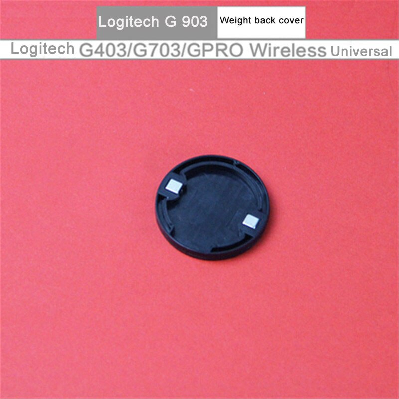 Accesorios para ratón Logitech G903/G900, receptor de botón lateral, contrapeso, cubierta trasera, cable USB, adaptador de rodillo, almohadilla de pie, juego completo: G903 back cover