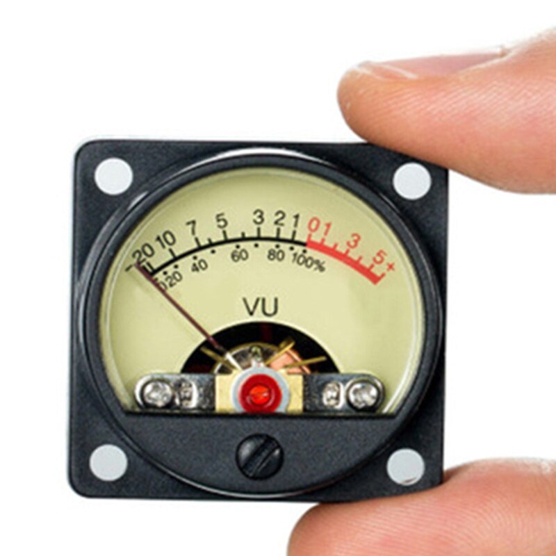 2Stck Große VU Meter Stereo o Verstärker Gremium eben Anzeige Einstellbar