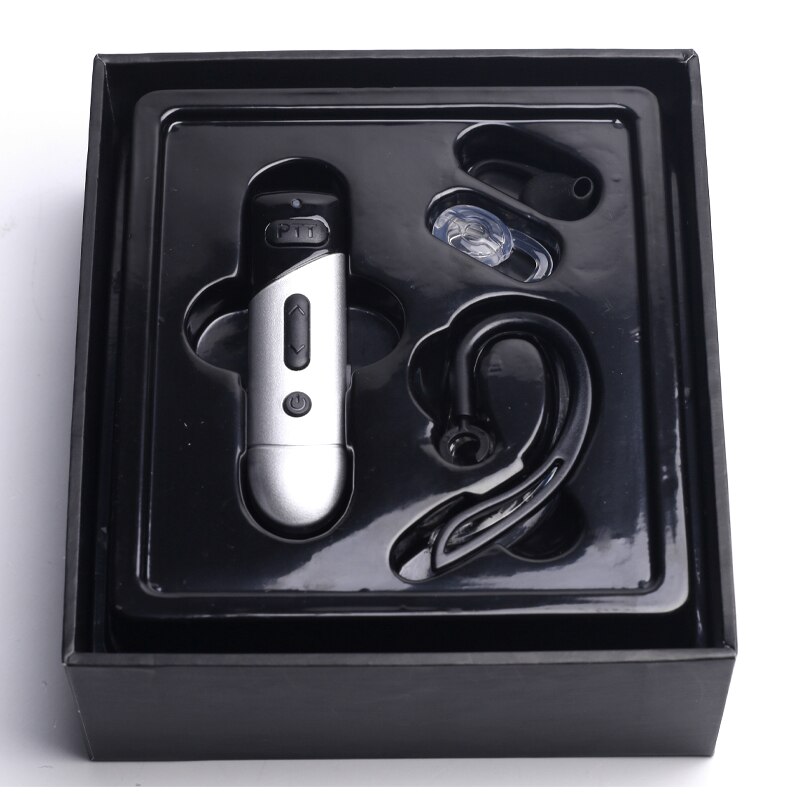 OPPXUN A09 MINI Walkie Talkie Interphone a mano libera prosciutto portatile Radio bidirezionale cuffia pratica ricetrasmettitore professionale Ultra piccolo: silver