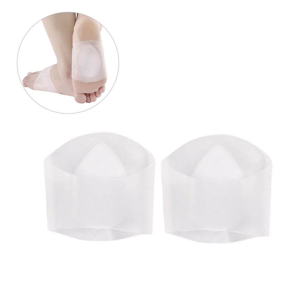 1 Pair Arch Support Silicone Sleeves Wrap for Plantar Fasciitis Flat Feet Pain Relief Foot Support