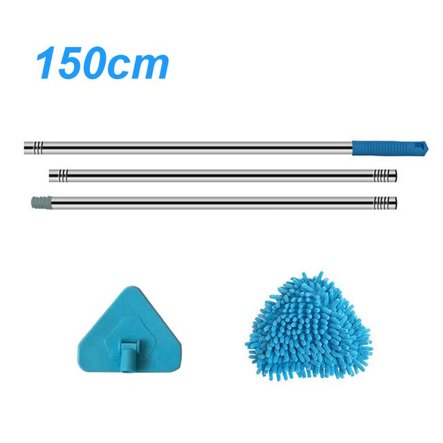 UNTIOR – brosse de salle de bain à Long manche, évolutive, éponge de remplacement, vadrouille, baignoire, carrelage, brosse de nettoyage de sol, outils de nettoyage de vitres en verre: WHITE