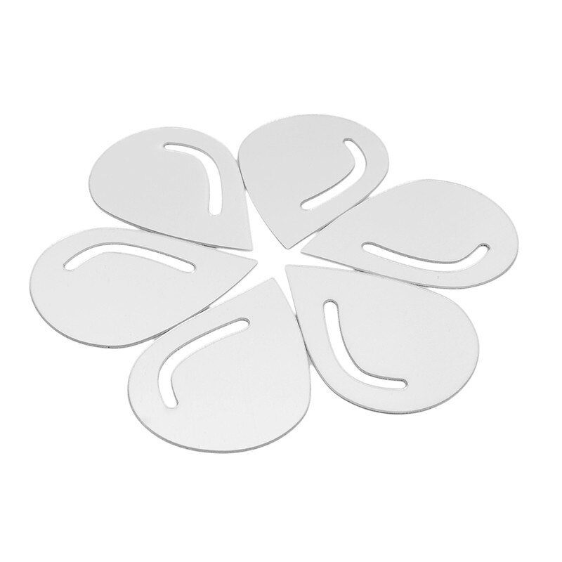 Acrylic Mirror Sticker Self Adhesive Wall Sticker Personality Raindrop Wall Sticker For Bathroom Glass Home Decor