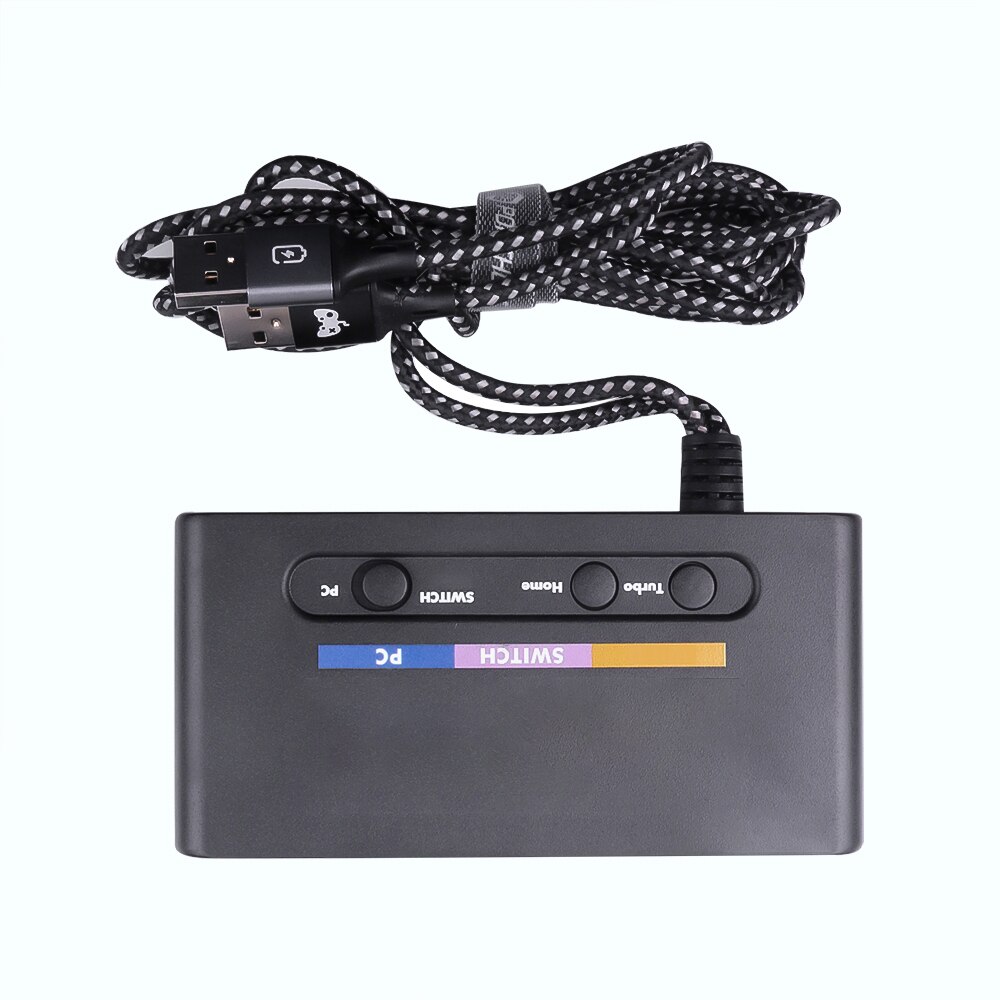 KEBIDU USB Adapter Converter 4 Ports For Wii-U PC Switch Converter For PC Game Accessory For GameCube Controllers