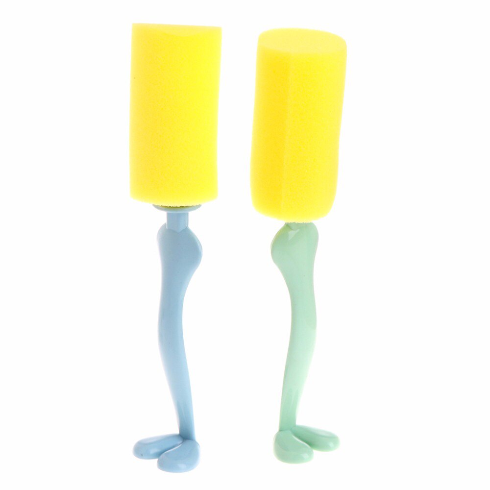 Safety Cup Cleaner Sponge Brush Baby Feeding Milk Bottle Nipple Cleaning Tool Easy to Use: Default Title