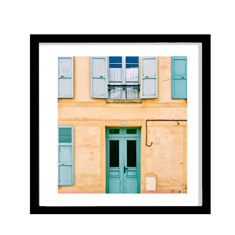 Cadre Photo carré en bois pour tenture murale, 20x20, 25x25cm, support pour photos, décor Photo, commémoratif