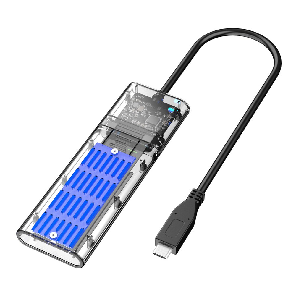 Pro B Key SATA M.2 Solid State Drive Box SSD External Enclosure Adapter Support Mobile Phone Connection