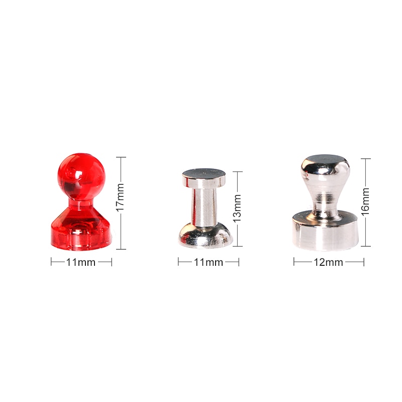 N35 N52 Neodymium Kantoor Sterke Koelkast Magneten Whiteboard Magneet Sticker Voor Schaken Cup Vorm Koelkastmagneet Gesp 4 Stks/set