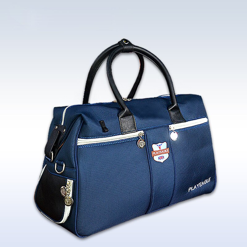 PLAYEAGLE Golf Boston Bag with Shoes Layer Nylon Large Capacity Golf Clothing Bag for Travel Golf Travel bag with Carry Strap: boston bag