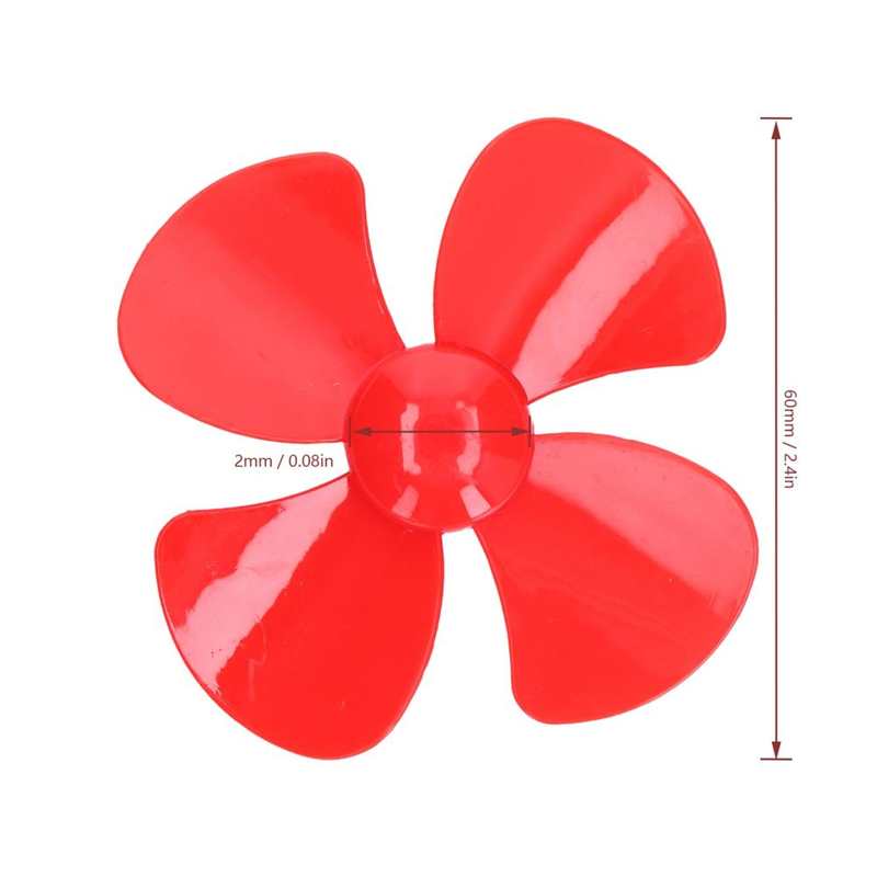 4 Blades Propeller Boot Propellers Met 2Mm Gat Voor Afstandsbediening Auto Model