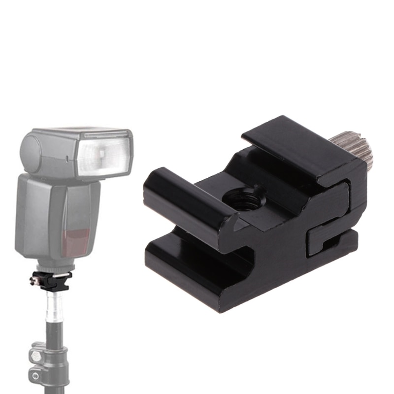 Camera Knippert Accessoires Shoe Flash 1/4 "Standaard Bracket Stand Mount Adapter Trigger Houder Camera Accessoires