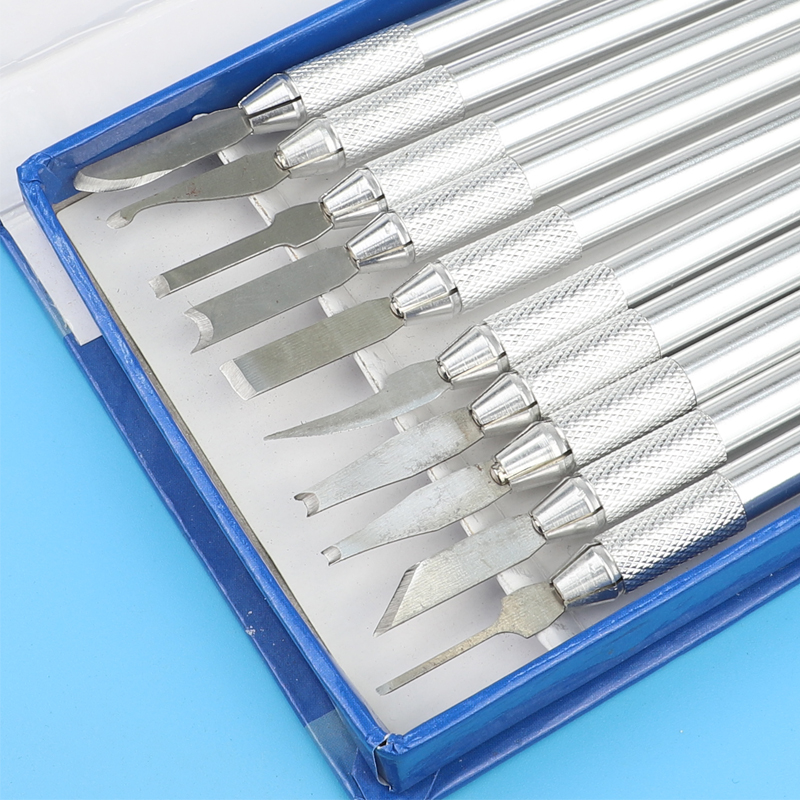 10 Pcs carving wax tools Wax Carving Knife Kit Sculpture Blade Wax Pottery Clay Sculpting Carving Modeling Tool Jewelry Tools