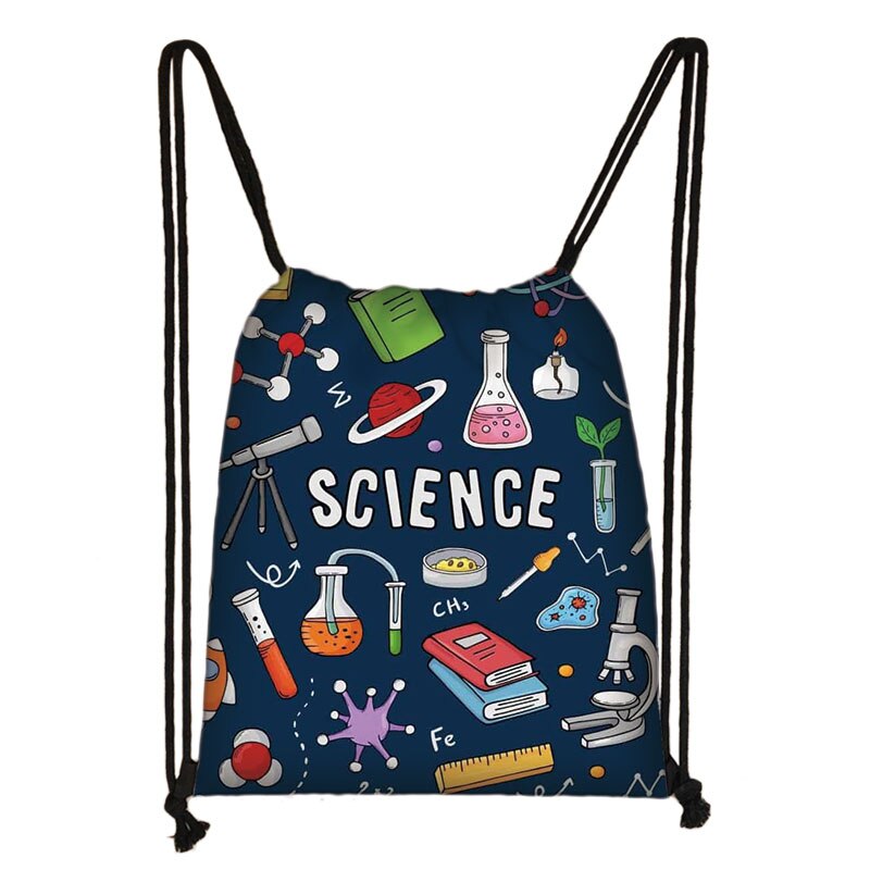 Interest Math Physics Formula Print Bundle Pocket Women Softback Mathematical Formula Girl Boy Storage Bag Fort Travel Bookbags: skdmath09