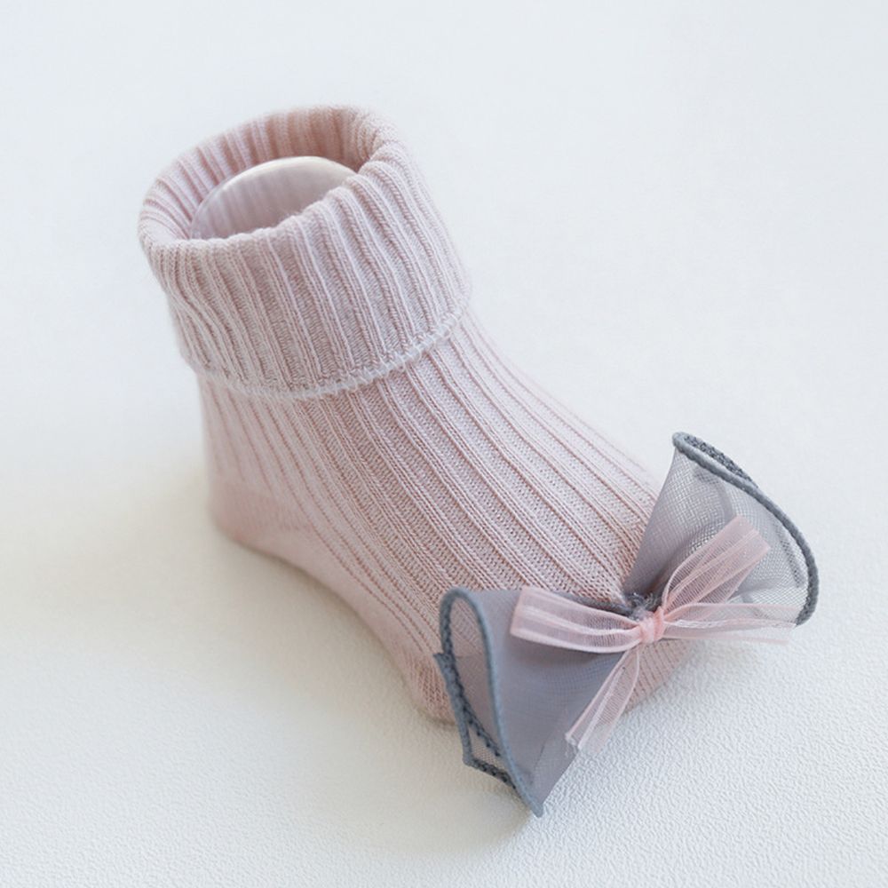 Katoenen Baby Sokken Pasgeboren Sokken Anti Slip Vloer Sokken Herfst Winter Sokken Voor Kinderen Baby Boy Meisje Sokken Baby 6-18 Maanden: Pink