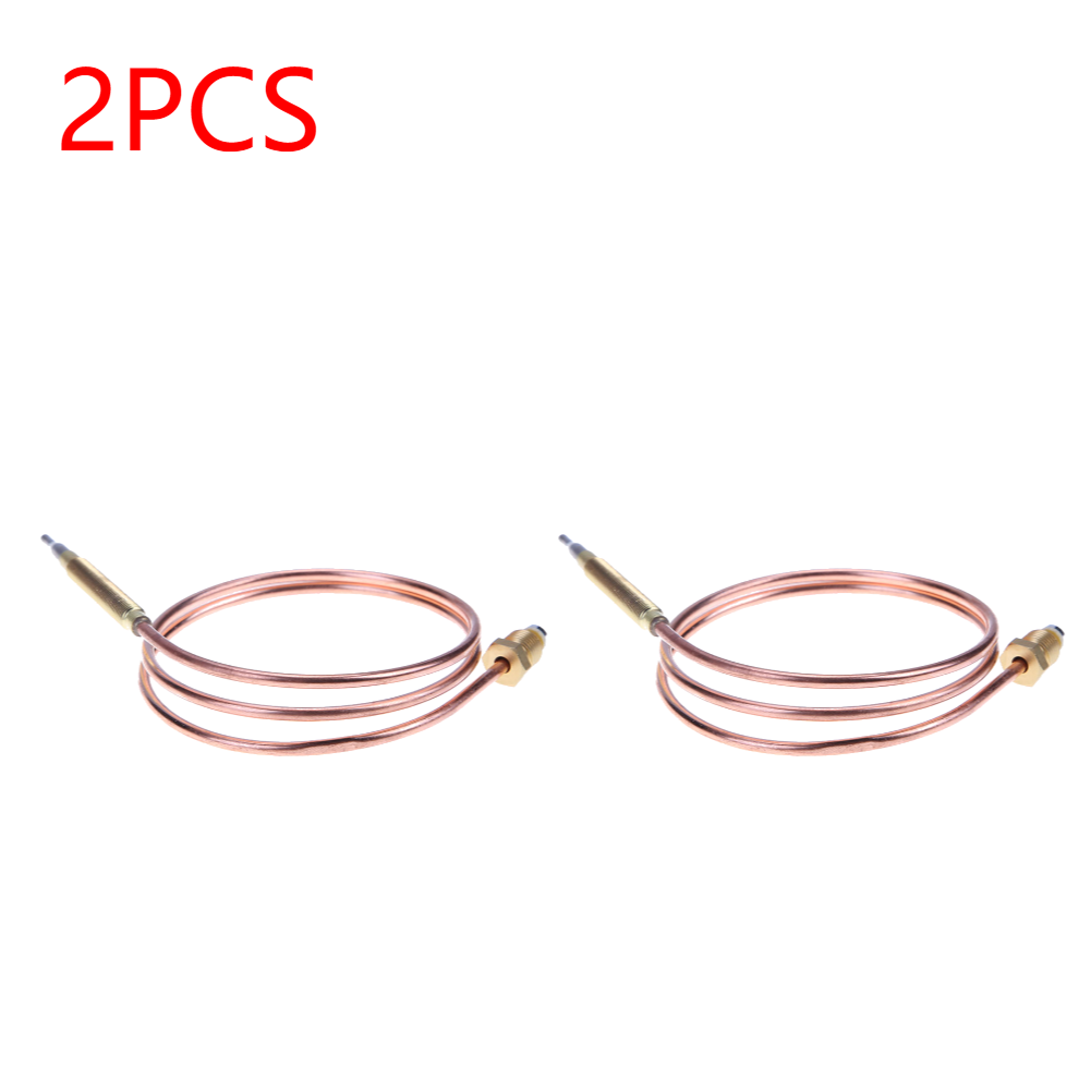1-5 st universal gas termoelement ventil 60/120cm eldstad ersättningstermoelement för vattenkokare teurna med 5 fasta delar
