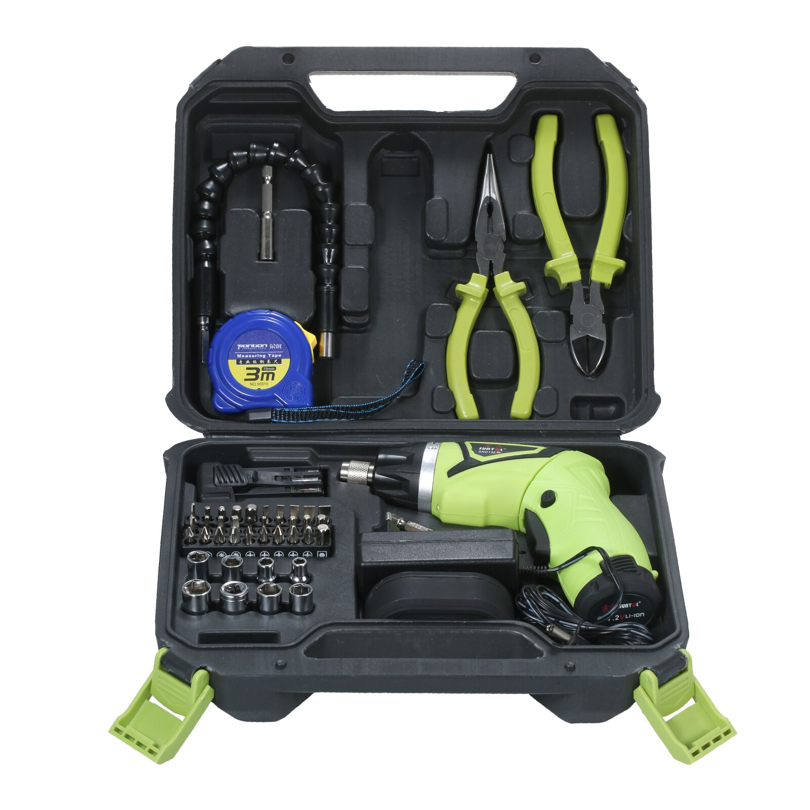 Electric 6.0N.m Cordless Screwdriver Set Rechargeable with 1500mAh Battery 40 Accessories Hand Screwdriver Power Driver Tool