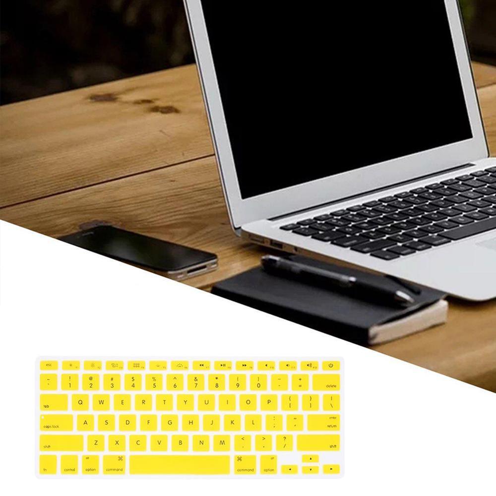 10 farben Weichen Silikon Tastatur Abdeckung Aufkleber Film Für Apple Macbook Pro Air 13 "15" 17 " oder älter) computer Zubehör